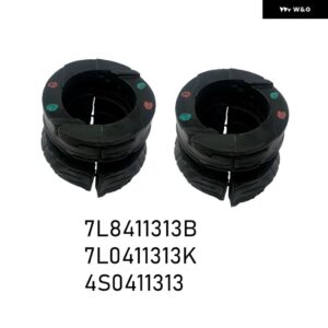 スタビライザーバー ラバー サポート アウディ フォルクスワーゲン ベントレー A8 フェートン ポルシェ A4 A5 A6 A7 Q7 トゥアレグ - WHITE