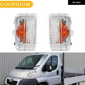 バンミラー インジケーター シトロエン ジャンパードゥカト プジョー ボクサー 2006 - 09-2014 ランプウインカーレンズ ターン SIBNAL ライト - Only 1 Left