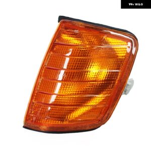 車用 コーナーライト フロントウィンカー インジケーター ランプ メルセデス ベンツ E クラス W124 1985-1994 1995 1996 1248261243 1248261143 - Yellow-1Left
