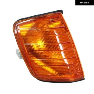 車用 コーナーライト フロントウィンカー インジケーター ランプ メルセデス ベンツ E クラス W124 1985-1994 1995 1996 1248261243 1248261143 - Yellow-1Right