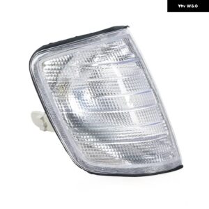 車用 コーナーライト フロントウィンカー インジケーター ランプ メルセデス ベンツ E クラス W124 1985-1994 1995 1996 1248261243 1248261143 - White-1Right