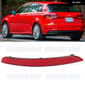 アウディ A3 スポーツバック 2013 - 16 リア バンパー リフレクター カーアクセサリー 8V4945105/ 8VD945105 8V4945106/ 8VD945106 - 1 PC Left