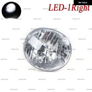 車用フロント バンパー フォグランプ フォグランプ フォグライト ヘッドライト レクサス ES330 2005-2006 トヨタ RAV4 アバロン 4 ランナー 81220-42050 - LED-1Right