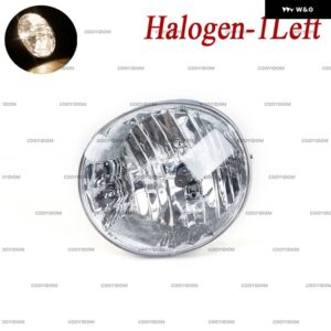 車用フロント バンパー フォグランプ フォグランプ フォグライト ヘッドライト レクサス ES330 2005-2006 トヨタ RAV4 アバロン 4 ランナー 81220-42050 - Halogen-1Left