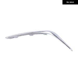 フロント バンパー フォグランプ カバー ROEWE MG 360 MG360 ライトクローム トリム カバー フレーム 蓋 ベゼル フード グリル - high trim left