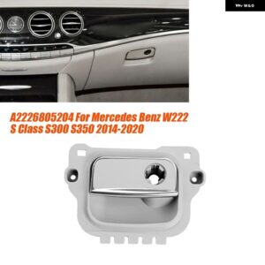 車用 グローブ ボックス ハンドル蓋 A2226805204 メルセデス ベンツ W222 S クラス S300 S350 2014-2020 ツール ボックス スイッチバックルハンドル - Grey
