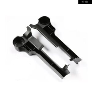 センター コンソール シート隙間 収納 ボックス トヨタ ランドクルーザー 200 LC200 2016-2020 内装 カップ ホルダー シート 電話 キー カード トレイ - Black Left and Right