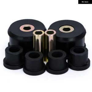 フロント コントロール アーム ブッシング キット VW ビートル 98-06 / ゴルフ 85-06 / ジェッタ 85-06 ポリウレタン ブラック レッド VR-CAB01 - black