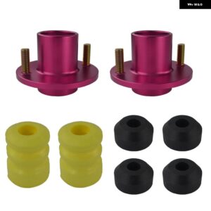 2個 ショックトップハット 92-00 シビック デルソル インテグラ コイルオーバー ショックトップ マウント ハット ストラットタワー VR-STH81 - Purple