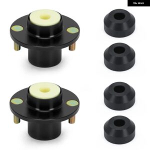 2個 ショックトップハット 92-00 シビック デルソル インテグラ コイルオーバー ショックトップ マウント ハット ストラットタワー VR-STH81 - black