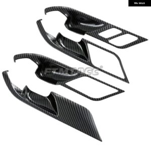 BMW X3 X4 G01 G02 2018-2022 ABSカーボン/マット/ピーチウッドカーインナードアボウル トリム フレーム カバー インテリア アクセサリー - ABS carbon fibre