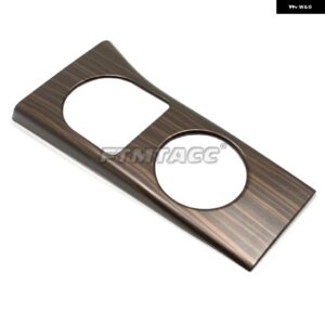 カーセンター コンソール シート アームレスト ボックス カバー トリム ウォーターカップ 装飾 フレーム ABS インテリア モールディング トヨタ アバロン201 - ABS Peach wood