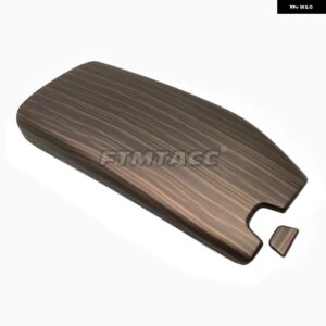 カーセンター コンソール シート アームレスト ボックス カバー トリム ウォーターカップ 装飾 フレーム ABS インテリア モールディング トヨタ アバロン201 - ABS Peach wood3