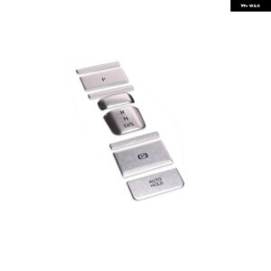 VW フォルクスワーゲン ゴルフ 8 MK8 2020 2021 センター コンソール マルチメディアスイッチ ボタン カバー ステッカー トリム インテリア - White