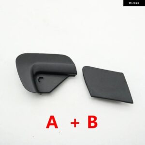 未塗装オートカーフロント バンパー 牽引フックカバー グリル キャップトレーラーシェル52127-52931 トヨタ ヤリスLE 2012 2013 2014 - A and B