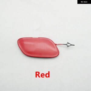 車用フロント バンパー 牽引フックカバー キャップ シボレー セイル3 2015-2017 - Red