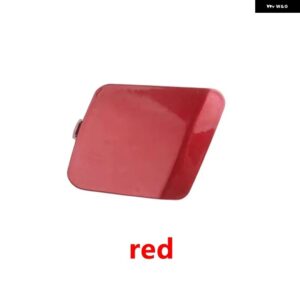 フロント バンパー 牽引フックカバー キャップ トヨタ カローラ 2014 - 16 - 1pcs red