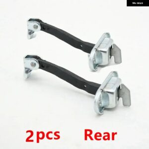 車用 フロントリア ドアチェッカーストッパー トヨタ ハイラックス 2004-2015 フォーチュナー 2005-2015 ドアチェックステイストラップ 68610-0K010 - 2pcs rear