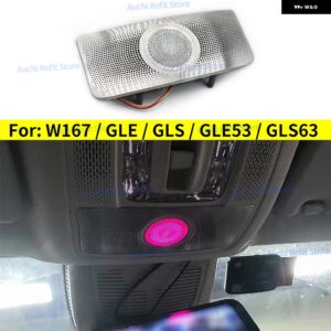 64色シートバックライト メルセデス ベンツ 2020 GLE350 W167 GLS450 AMG GLE53 インテリア 装飾 アンビエントライト キット - LED glasses case