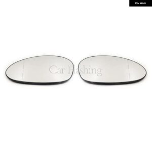 BMW E90ミラー ヒーター付きサイドミラー ガラス製バックミラー E92 E91 E93 E82 E88 E86 E85 Z4 51167157247 51167157246 - White L and R