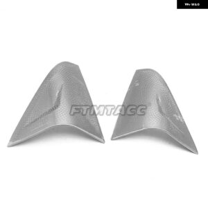 カー オーディオ スピーカー ツイーターカバー ドア スピーカー カバー カーアクセサリー インテリア BMW 2シリーズグランクーペF44 2020 2021-2023 - Silvery