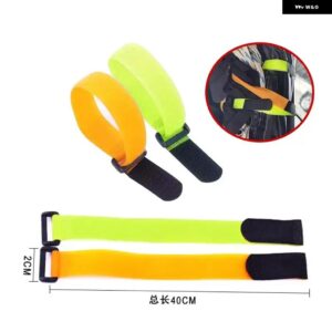 モジュラー パネル アクセサリーリアウィンドウ トランク 収納 ネット システム タクティカルダンプドロップポーチ固定バックル - Velcro straps