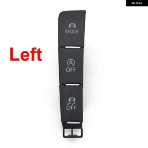 VW ゴルフ 7 MK7 車 ESP オフ ボタン スタートストップモード 運転パターン OPS パーキング アシスト モデルスイッチ - Left