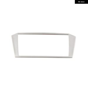 VW フォルクスワーゲン パサート B8 / アルテオン / ワゴン 2017-2022 ステンレス 9.25インチ GPS スクリーン ナビゲーション フレーム トリム ステッカー - Silver