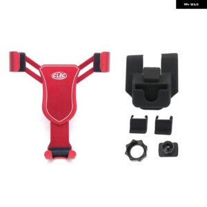 7インチスクリーン メルセデス ベンツ C クラス GLC 2016 2017 2018 車用 エアベント マウント ブラケット 携帯電話 ホルダー 携帯電話クレードル - red