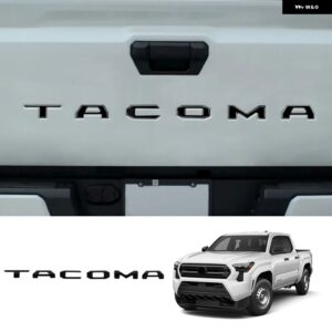 24 トヨタ タコマ リアドアマーカー タコマ リアドアマーカー 外装 専用 - Glossy black