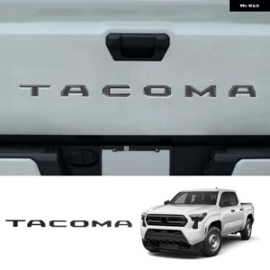 24 トヨタ タコマ リアドアマーカー タコマ リアドアマーカー 外装 専用 - Carbon Fiber Texture