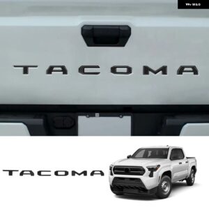 24 トヨタ タコマ リアドアマーカー タコマ リアドアマーカー 外装 専用 - Matte black