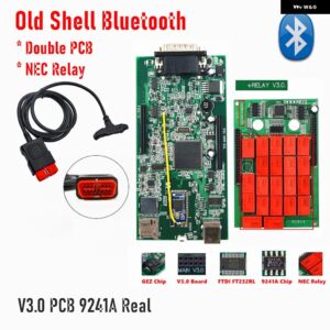 MULTIDIAG PRO+ TCS V3.0 NECリレー 9241チップ BLUETOOTH USB 2021.10 コードリーダー 車/ トラック 診断スキャナー - RED DS