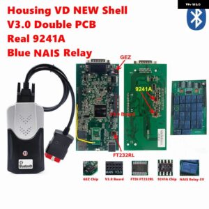 MULTIDIAG PRO+ TCS V3.0 NECリレー 9241チップ BLUETOOTH USB 2021.10 コードリーダー 車/ トラック 診断スキャナー - VD150