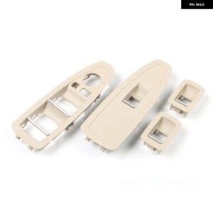 車窓リフターカバー トリム BMW F30 F31 F80 F83 ウィンドウリフター コントロール スイッチウィンドウクローザーリフティングデバイス ボタン カバー - Beige