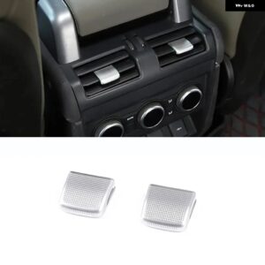 ランドローバー ディフェンダー 90 110 2020-2024 ABS クローム カー セントラ ル コントロール エア アウトレット 調整 レバー カバー 装飾 アクセサリー - 2 pieces