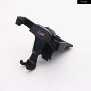 トヨタ RAV4 XA40 2013 - 18 車用 エアベント マウント ブラケット 携帯電話 ホルダー 携帯電話クレードル スマートフォン スタンド - Carbon Fiber Look