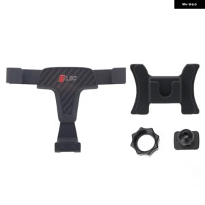 アウディ Q2 2016 - 20 車用 ダッシュボード コンソール エアベント マウント クレードル携帯電話 ホルダー スタンド スマートフォン ブラケット - Carbon Fiber Look