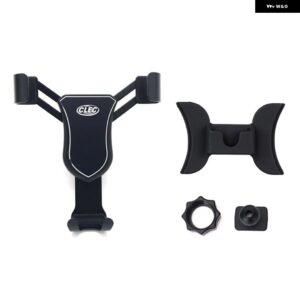 車 コンソール エアベント マウント ブラケット 電話 ホルダー 携帯電話クレードルスマートフォン スタンド アウディ A3 8V 2014 - 18 - black