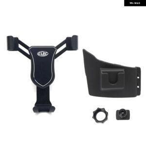 日産 パトロール Y62 2010-2019 車用 ダッシュボード コンソール エアベント マウント ブラケット 電話 ホルダー スマートフォン スタンド クレードル - black