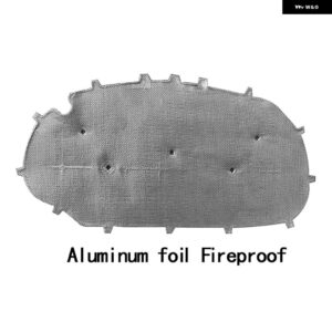 フォルクスワーゲン ゴルフ 6/ ゴルフ 6 GTI 車用 ボンネット エンジン 遮音 パッド コットン製 防音カバー 断熱 パッド マット - Type B