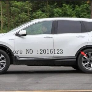 2017-2021 ホンダ CRV ホイールアーチ トリム フロントリア バンパー リーフ トリム パネル 自動車ホイールアイブロウ アンチインサーション - left 1 pcs2