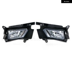 フォグランプ カスタム フロント バンパー フォグライトセット キット クローム マツダ 3 M3 BL 2008 - 11-2013 ハッチバック セダン - 1 Left and 1 Right