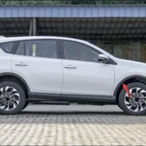 2016 - 19 トヨタ RAV4 ホイールアーチ トリム フロントとリア バンパー リーフ トリム パネル ホイールアイブロウ アンチインサーション - right 1 pcs2