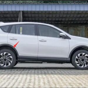 2016 - 19 トヨタ RAV4 ホイールアーチ トリム フロントとリア バンパー リーフ トリム パネル ホイールアイブロウ アンチインサーション - right 1 pcs