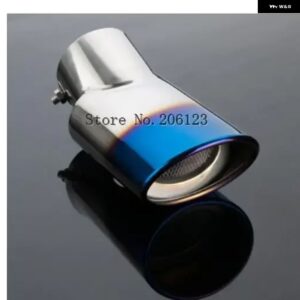 トヨタ ハイランダー 2008 - 14 車端 パイプ アウトカバー 専用 排気チップテール - a