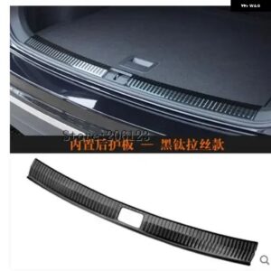 車用 外装 + 内装 リア トランク シルプレートカバー VW ティグアン 2017 - 23 - H