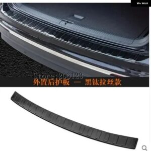 車用 外装 + 内装 リア トランク シルプレートカバー VW ティグアン 2017 - 23 - J