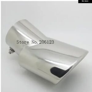 アクセサリー ホンダ CRV CR-V 2012 - 15 マフラー チップ パイプ テール パイプ フィニッシャー エンド トリム ステンレス - a