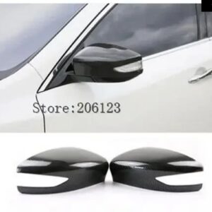 カーボン ABS クローム リアビュー サイドドアミラー カバー トリム 日産 ティアナ アルティマ 2013 - 16 - a